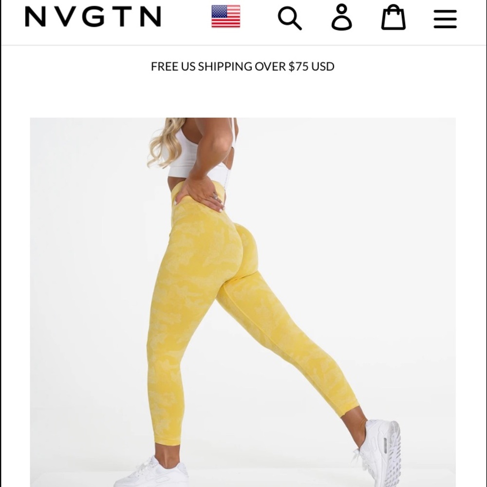 Yoga pants by NVGTN